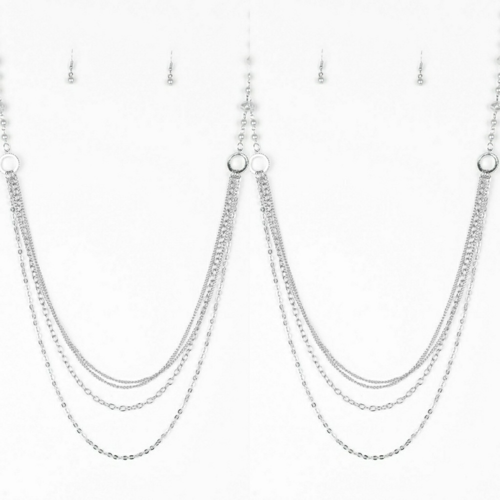 🌺2pc necklace and earrings